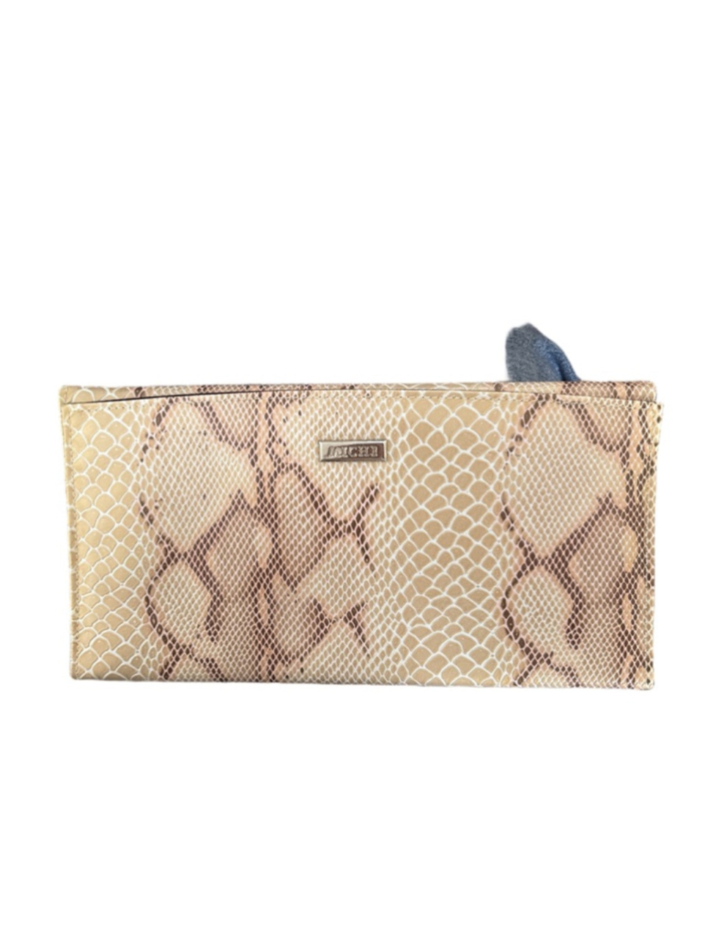 Women's MICHE Interchangeable Cover Beige Brown Snake Print One Size